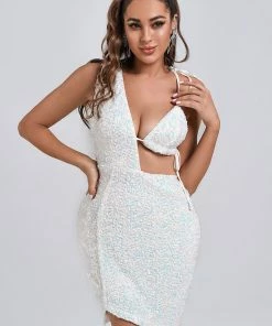 Tracking Josie Sequin Mini Dress CLOTHING