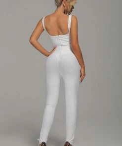 Bellabarnett Sets Riena White Eyelet And Lace Up Set