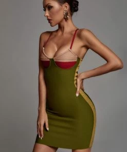 Bellabarnett CLOTHING Amelia Mini Bandage Dress