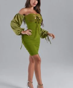 Bellabarnett Aleezia Mini Bandage Dress CLOTHING