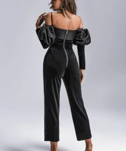 Bellabarnett Anneka Puff Sleeve Jumpsuit CLOTHING