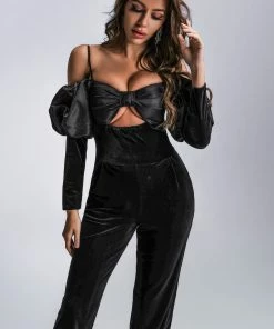 Bellabarnett Anneka Puff Sleeve Jumpsuit CLOTHING