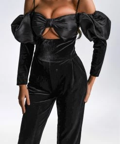 Bellabarnett Anneka Puff Sleeve Jumpsuit CLOTHING