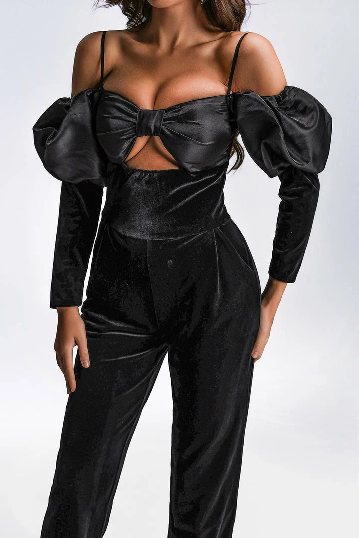 Bellabarnett Anneka Puff Sleeve Jumpsuit CLOTHING
