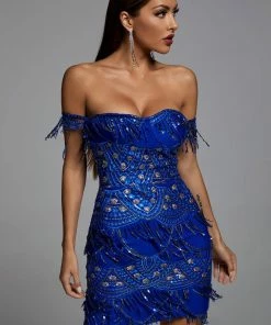 Bellabarnett CLOTHING Avery Dress - Blue