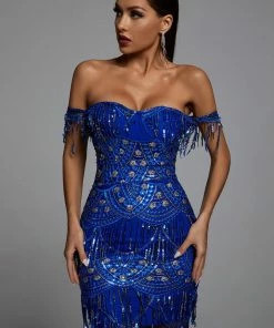 Bellabarnett CLOTHING Avery Dress - Blue