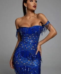 Bellabarnett CLOTHING Avery Dress - Blue