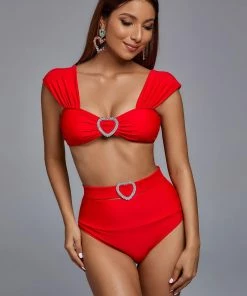 Bellabarnett Valia Love Swimsuit - Red CLOTHING