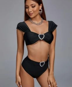 Bellabarnett CLOTHING Valia Love Swimsuit - Black