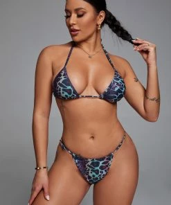 Bellabarnett Brigitta Leopard Three Pieces Bikini Set CLOTHING