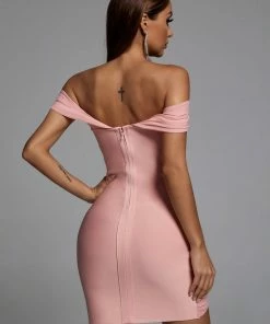 Bellabarnett CLOTHING Echo Blush Bandage Dress