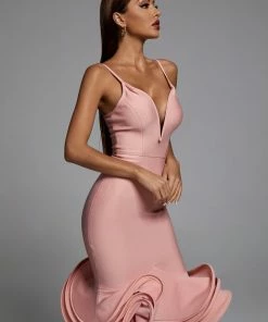 Bellabarnett Eleanor Bandage Dress - Blush