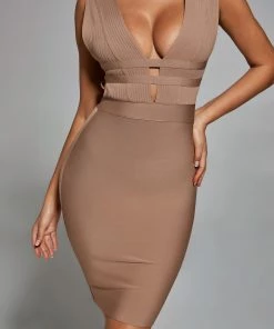 Bellabarnett CLOTHING Archie Dress - Camel