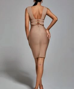 Bellabarnett CLOTHING Archie Dress - Camel