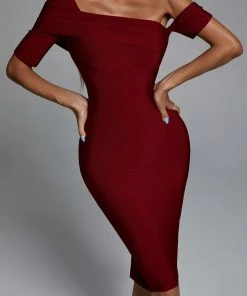 Bellabarnett Ada Midi Bandage Dress