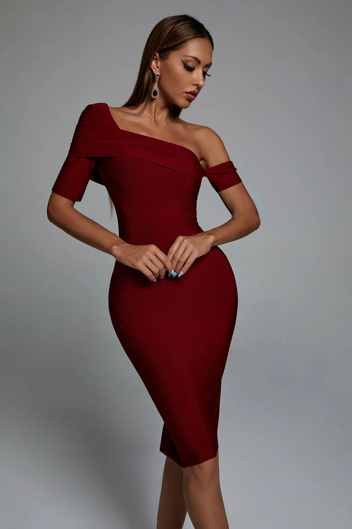 Bellabarnett Ada Midi Bandage Dress
