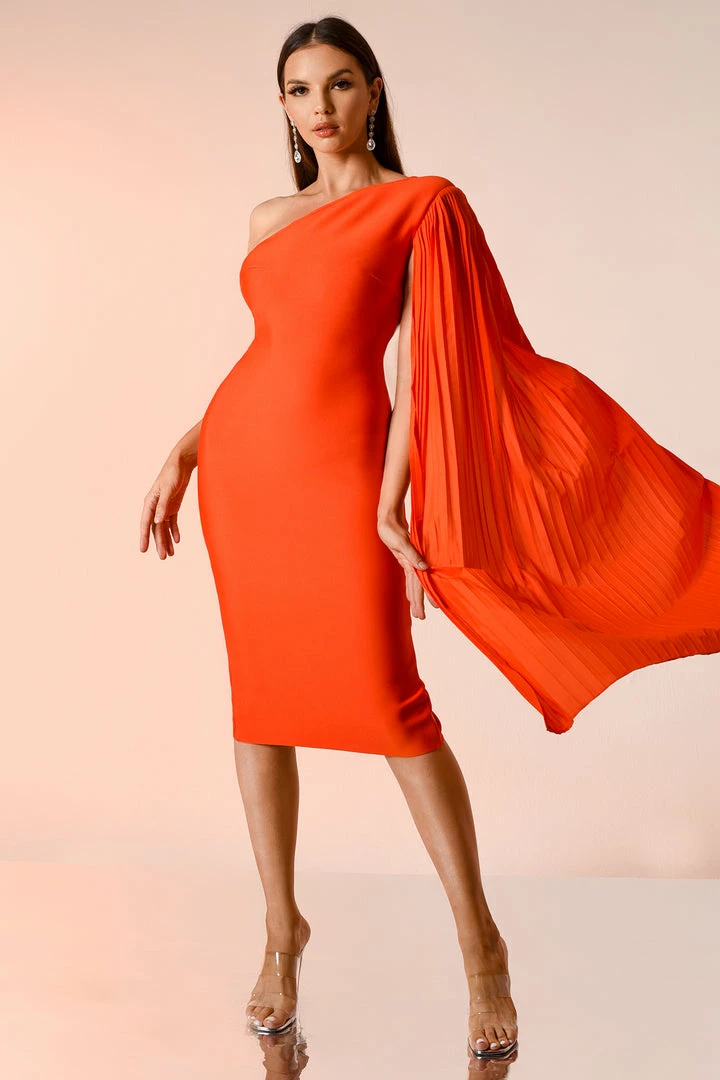 Bellabarnett CLOTHING Klena One Shoulder Bandage Dress