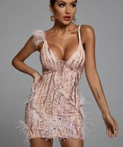 Bellabarnett CLOTHING Klauda Pink Mini Dress