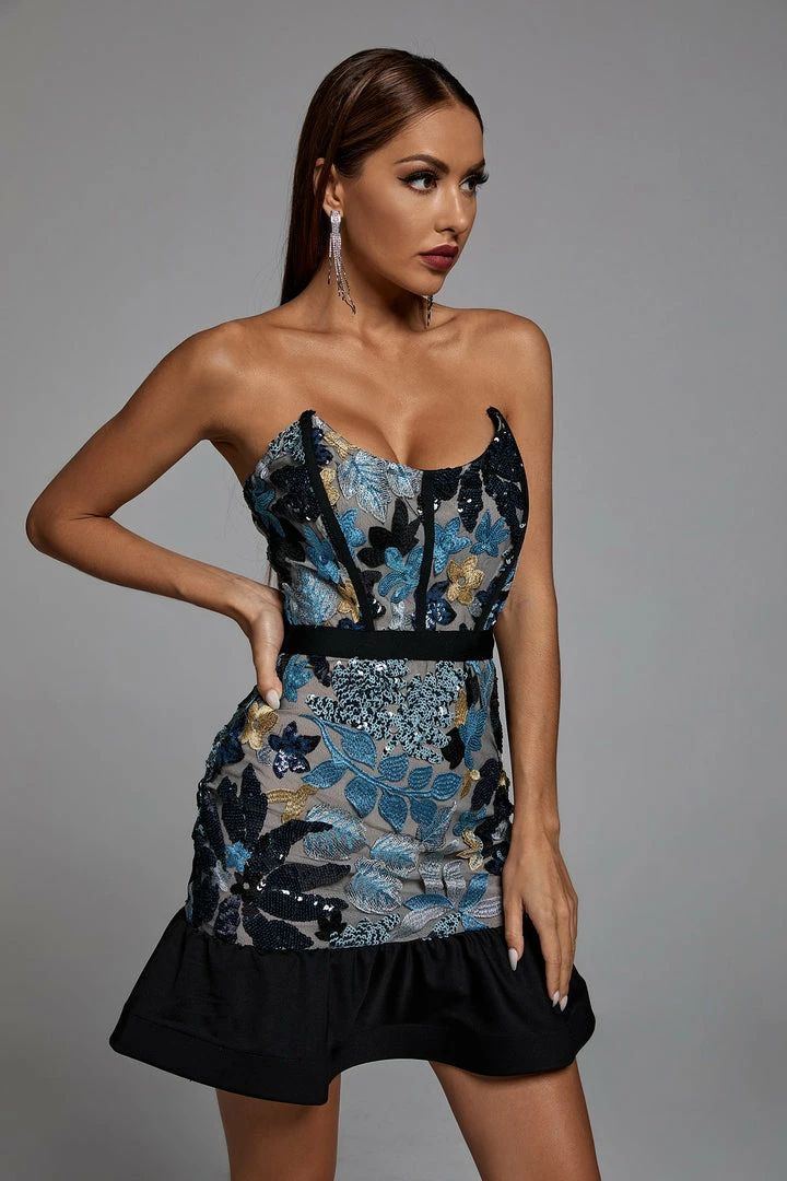 Bellabarnett Liwisy Off Shoulder Sequin Dress