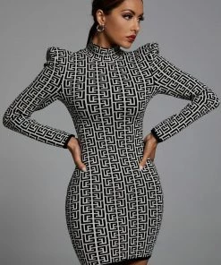 Bellabarnett Naleza Mini Bandage Dress