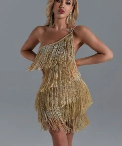 Bellabarnett Nikita Tassel Mini Dress CLOTHING