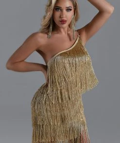 Bellabarnett Nikita Tassel Mini Dress CLOTHING