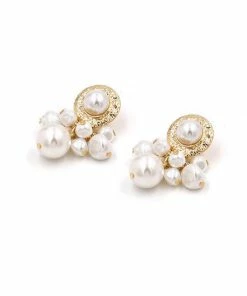 Bellabarnett Pearl Detail Earrings