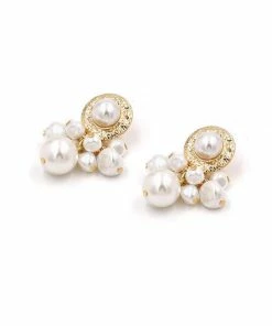 Bellabarnett Pearl Detail Earrings