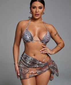 Bellabarnett CLOTHING Rioy Three Piece Set - Brown