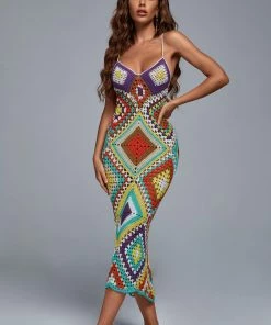 Bellabarnett CLOTHING Romo Weave Maxi Dress