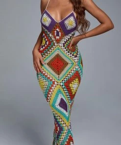 Bellabarnett CLOTHING Romo Weave Maxi Dress