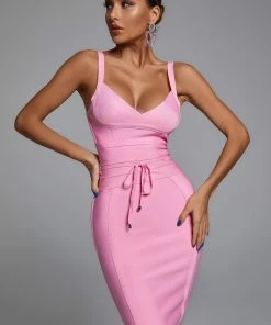 Bellabarnett CLOTHING Stella Dress - Pink