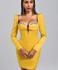 Bellabarnett Sunny Diamonate Mini Dress