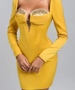 Bellabarnett Sunny Diamonate Mini Dress