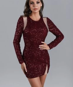 Bellabarnett CLOTHING Tessa Sequin Mini Dress