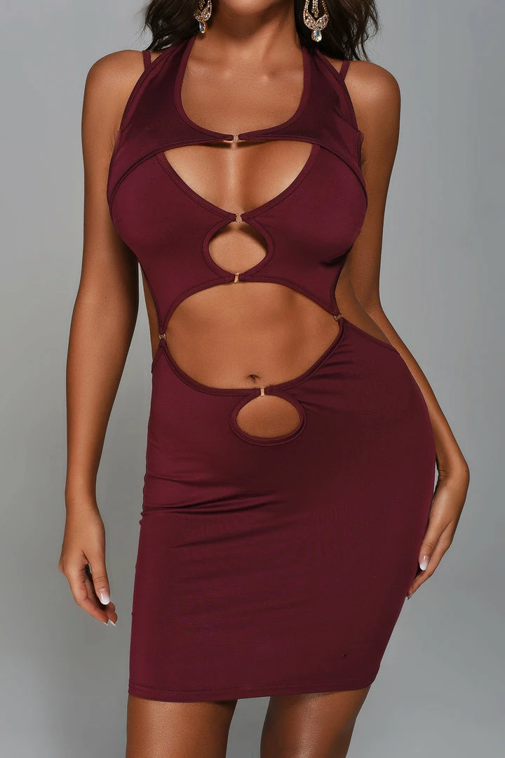 Bellabarnett Thelma Cutout Mini Dress