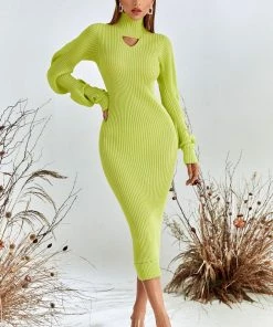 Bellabarnett CLOTHING Toccara Knit Maxi Dress