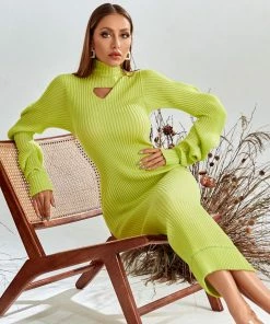 Bellabarnett CLOTHING Toccara Knit Maxi Dress