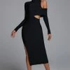 Bellabarnett Zalca Cutout Maxi Bandage Dress CLOTHING