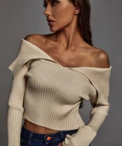 Bellabarnett Blythia Lapel Sweater CLOTHING