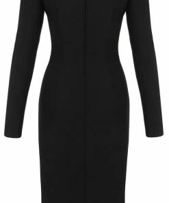 Bellabarnett Hannah Black Mini Cocktail Dress CLOTHING