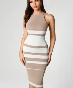 Bellabarnett Elzada Sweater Dress - Beige
