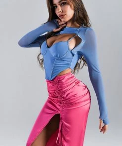 Bellabarnett Leigh Mesh Top CLOTHING