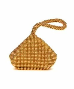 Bellabarnett CLOTHING SIyafa Triangle Mini Bag - Gold