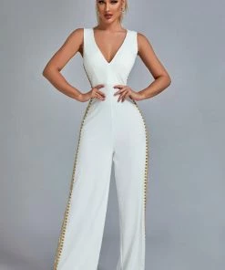 Bellabarnett Maty Embroidery Jumpsuit