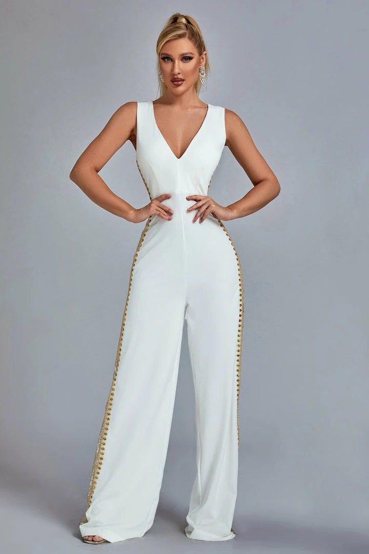 Bellabarnett Maty Embroidery Jumpsuit