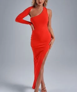 Bellabarnett Lyna One Shoulder Maxi Dress