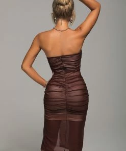 Bellabarnett CLOTHING Arete Mesh Midi Dress