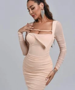 Tracking Serena Mesh Mini Dress