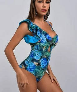 Bellabarnett CLOTHING Elliee Tropical Printed Swimwear